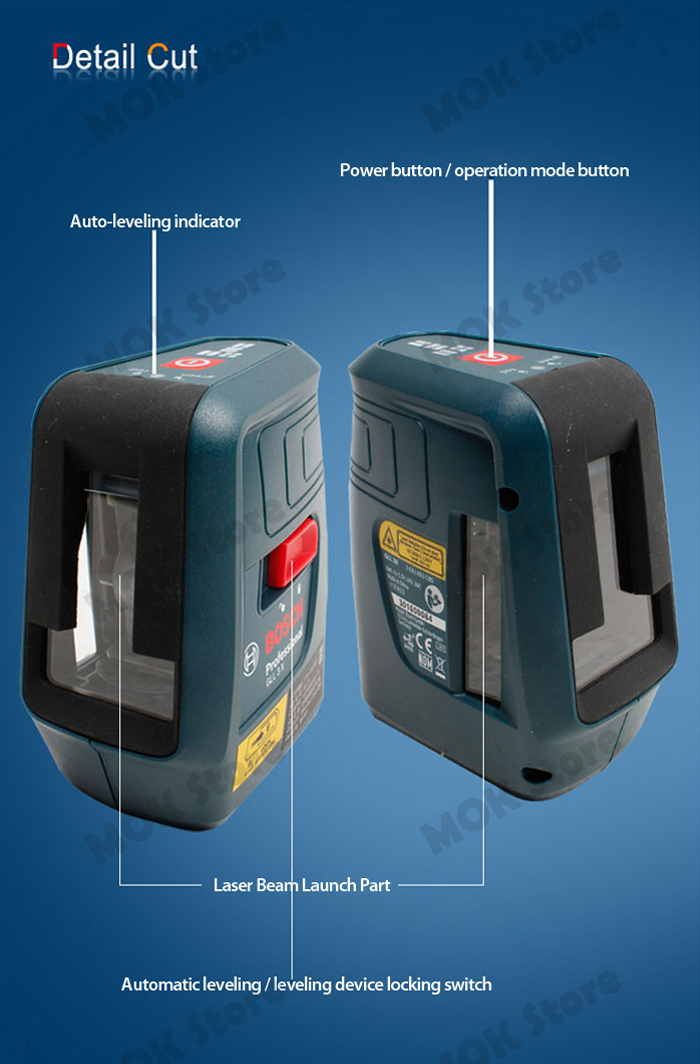 bosch gll 3x professional self level cross 3 line laser compact 3line